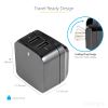 StarTech.com USB2PACBK mobile device charger Mobile phone, Smartphone, Tablet Black AC Indoor 8