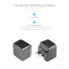StarTech.com USB2PACBK mobile device charger Mobile phone, Smartphone, Tablet Black AC Indoor 10