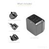 StarTech.com USB2PACBK mobile device charger Mobile phone, Smartphone, Tablet Black AC Indoor 11