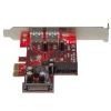 StarTech.com PEXUSB3S2EI interface cards/adapter Internal SATA, USB 3.2 Gen 1 (3.1 Gen 1) 4