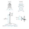 StarTech.com ARMPIVSTND monitor mount / stand 34" Desk Silver 7
