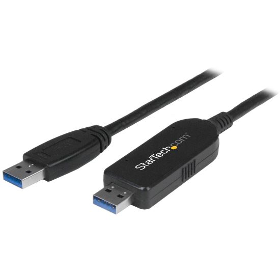 StarTech.com USB3LINK USB cable USB 3.2 Gen 1 (3.1 Gen 1) 70.9" (1.8 m) USB A Black 1