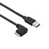 StarTech.com USB3AU1MLS USB cable USB 3.2 Gen 1 (3.1 Gen 1) 39.4" (1 m) USB A Micro-USB B Black 1