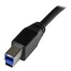 StarTech.com USB3SAB5M USB cable USB 3.2 Gen 1 (3.1 Gen 1) 196.9" (5 m) USB A USB B Black 3