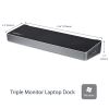 StarTech.com USB3DOCKH2DP laptop dock/port replicator Wired USB 3.2 Gen 1 (3.1 Gen 1) Type-A Black, Silver 2