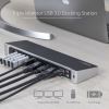 StarTech.com USB3DOCKH2DP laptop dock/port replicator Wired USB 3.2 Gen 1 (3.1 Gen 1) Type-A Black, Silver 9