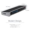 StarTech.com USB3DOCKH2DP laptop dock/port replicator Wired USB 3.2 Gen 1 (3.1 Gen 1) Type-A Black, Silver 12