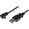 StarTech.com USBAUB1MRA USB cable USB 2.0 39.4" (1 m) USB A Micro-USB B Black 1