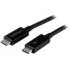 StarTech.com TBLT3MM1M Thunderbolt cable 39.4" (1 m) 20 Gbit/s Black 1