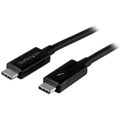 StarTech.com TBLT3MM1M Thunderbolt cable 39.4" (1 m) 20 Gbit/s Black 1