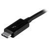 StarTech.com TBLT3MM1M Thunderbolt cable 39.4" (1 m) 20 Gbit/s Black 4