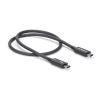 StarTech.com TBLT34MM50CM Thunderbolt cable 19.7" (0.5 m) 40 Gbit/s Black 4