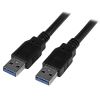 StarTech.com USB3SAA3MBK USB cable USB 3.2 Gen 1 (3.1 Gen 1) 118.1" (3 m) USB A Black 1