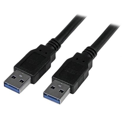 StarTech.com USB3SAA3MBK USB cable USB 3.2 Gen 1 (3.1 Gen 1) 118.1" (3 m) USB A Black 1