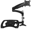 StarTech.com ARMUNONB monitor mount / stand 27" Desk Aluminum, Black 2
