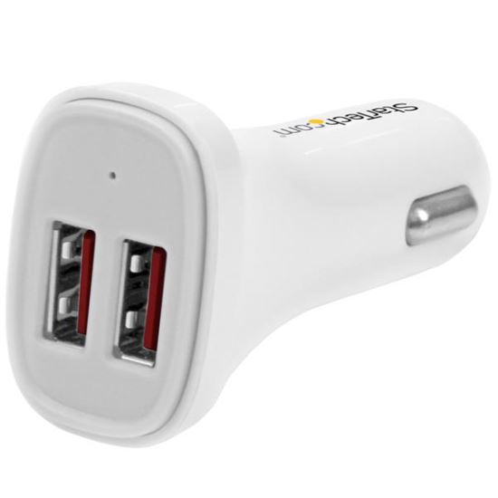 StarTech.com USB2PCARWHS mobile device charger Universal White Cigar lighter Auto 1