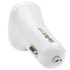 StarTech.com USB2PCARWHS mobile device charger Universal White Cigar lighter Auto 3