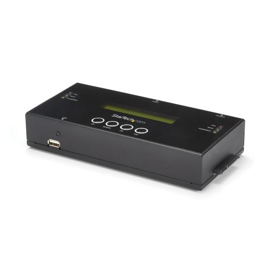 StarTech.com SATSASDUPE11 media duplicator HDD duplicator Black 2 copies 1