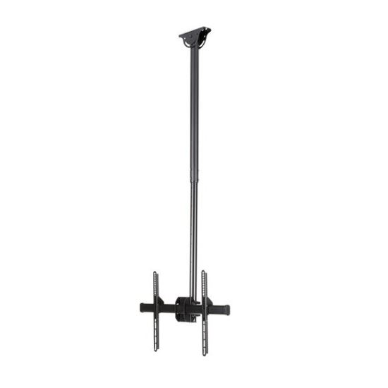 StarTech.com FLATPNLCEIL signage display mount 75" Black 1