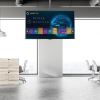 StarTech.com FLATPNLCEIL signage display mount 75" Black 6