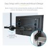 StarTech.com FLATPNLCEIL signage display mount 75" Black 13