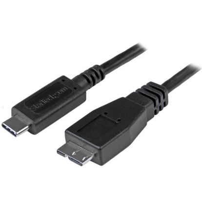 StarTech.com USB31CUB50CM USB cable USB 3.2 Gen 2 (3.1 Gen 2) 19.7" (0.5 m) USB C Micro-USB B Black 1
