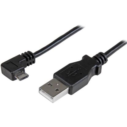StarTech.com USBAUB50CMRA USB cable USB 2.0 19.7" (0.5 m) USB A Micro-USB A Black 1