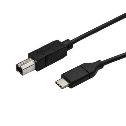 StarTech.com USB2CB3M USB cable USB 2.0 118.1" (3 m) USB C USB B Black 1