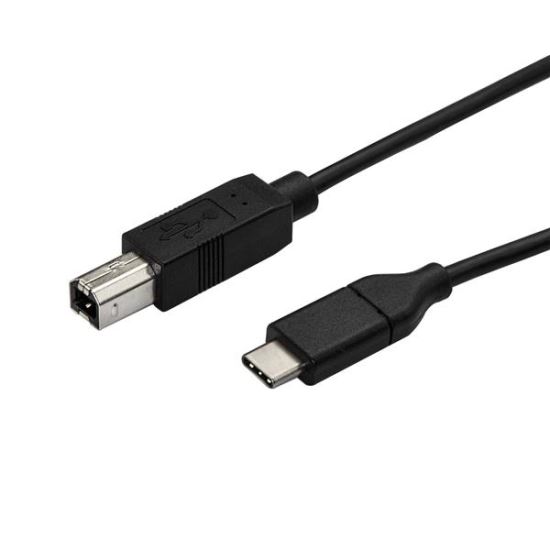 StarTech.com USB2CB3M USB cable USB 2.0 118.1" (3 m) USB C USB B Black 1