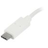 StarTech.com HB30C3A1CFBW interface hub USB 3.2 Gen 1 (3.1 Gen 1) Type-C 5000 Mbit/s White 2