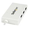 StarTech.com HB30C3A1CFBW interface hub USB 3.2 Gen 1 (3.1 Gen 1) Type-C 5000 Mbit/s White 5