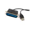 StarTech.com ICUSB1284 parallel cable Black 74.8" (1.9 m) 1