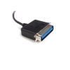 StarTech.com ICUSB1284 parallel cable Black 74.8" (1.9 m) 3