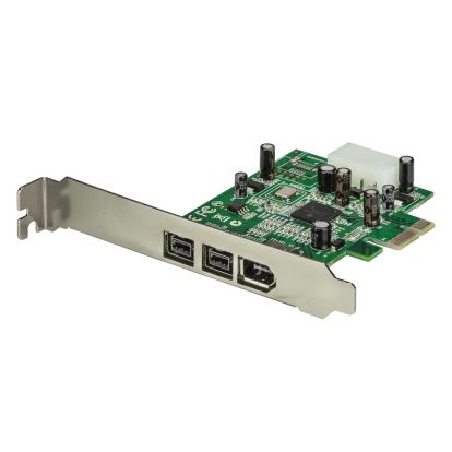 StarTech.com 3 Port 2b 1a 1394 PCI Express FireWire Card Adapter 1