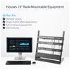 StarTech.com RK12OD rack cabinet 12U Freestanding rack Black 8