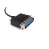 StarTech.com ICUSB128410 parallel cable Black 1200.8" (30.5 m) 2