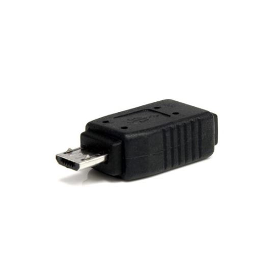 StarTech.com UUSBMUSBMF cable gender changer Micro-USB B Mini-USB B Black 1
