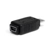 StarTech.com UUSBMUSBMF cable gender changer Micro-USB B Mini-USB B Black 2