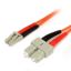 StarTech.com FIBLCSC3 InfiniBand/fibre optic cable 118.1" (3 m) LC SC Orange 1