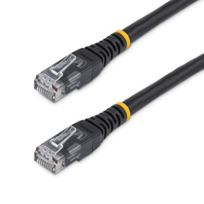 StarTech.com C6PATCH6BK networking cable Black 70.9" (1.8 m) Cat6 U/UTP (UTP) 1