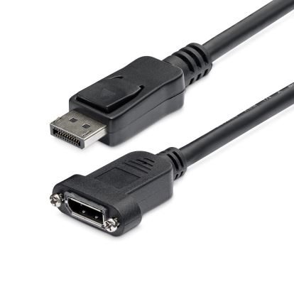 StarTech.com DPPNLFM3 DisplayPort cable 35.8" (0.91 m) Black 1