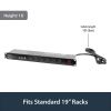 StarTech.com RKPW161915 power distribution unit (PDU) 16 AC outlet(s) 1U Black 4