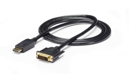 StarTech.com DP2DVI2MM6 video cable adapter 70.9" (1.8 m) DisplayPort DVI-D Black 1