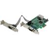 StarTech.com PEX2S553LP interface cards/adapter Internal Serial 1