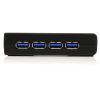 StarTech.com ST4300USB3 interface hub USB 3.2 Gen 1 (3.1 Gen 1) Type-B 5000 Mbit/s Black 2