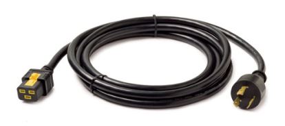 APC AP8753 power cable Black 118.1" (3 m) C19 coupler NEMA L6-20P 1