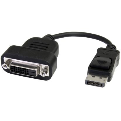 StarTech.com DP2DVIS video cable adapter 7.87" (0.2 m) DisplayPort DVI-D Black 1