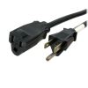 StarTech.com PAC10120 power cable Black 240.2" (6.1 m) NEMA 5-15P NEMA 5-15R 1