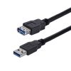 StarTech.com USB3SEXT1MBK USB cable USB 3.2 Gen 1 (3.1 Gen 1) 39.4" (1 m) USB A Black 1