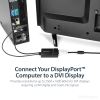 StarTech.com DP2DVID2 video cable adapter 14.6" (0.37 m) DisplayPort DVI-D Black 7